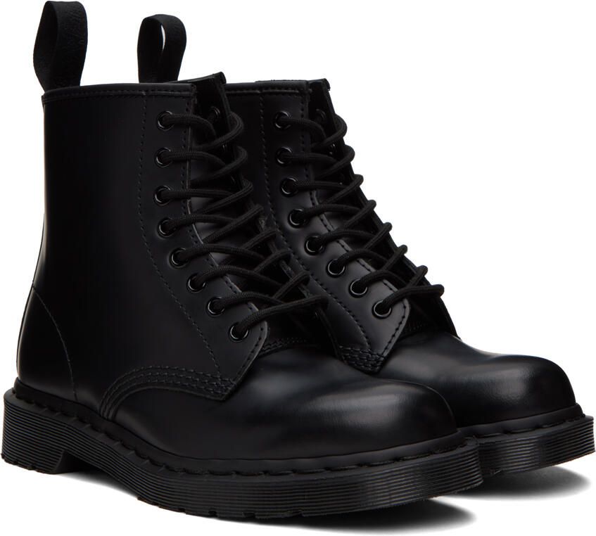Dr. Martens Black 1460 Mono Smooth Leather Boots