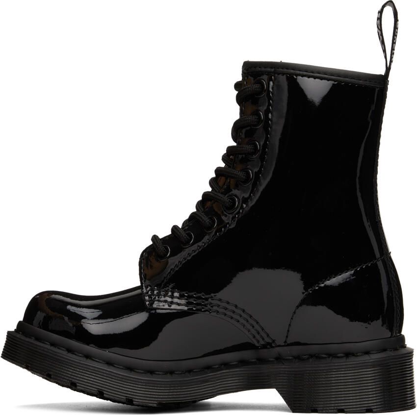 Dr. Martens Black Patent 1460 Mono Boots