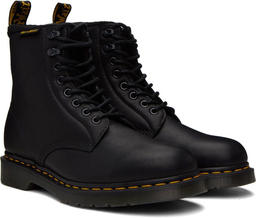 Dr. Martens Black 1460 Pascal Boots - Picture 2