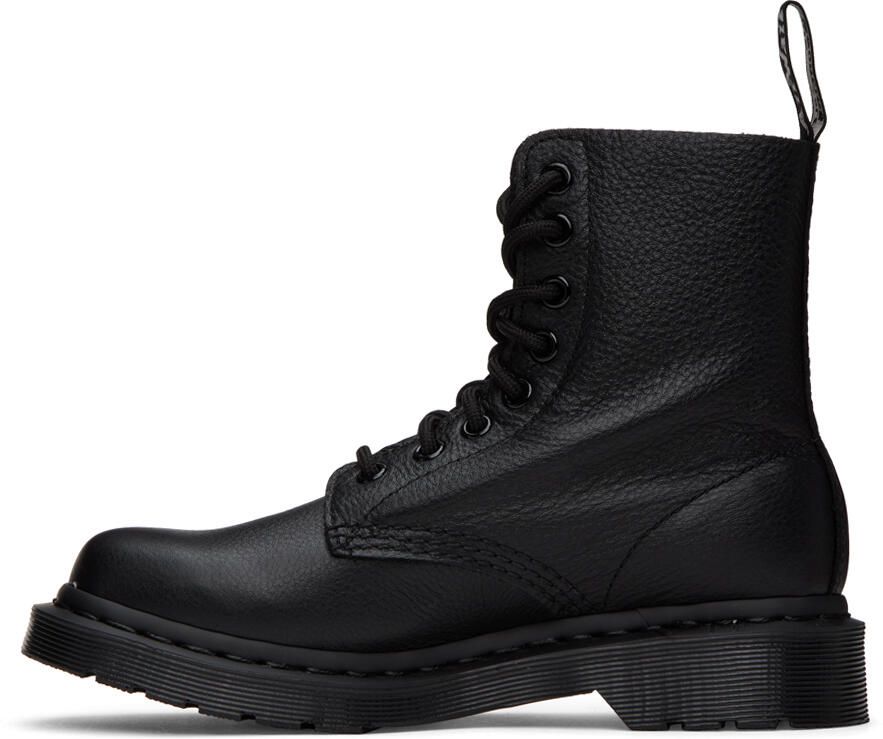 Dr. Martens Black Nubuck 1460 Pascal Boots - Picture 4