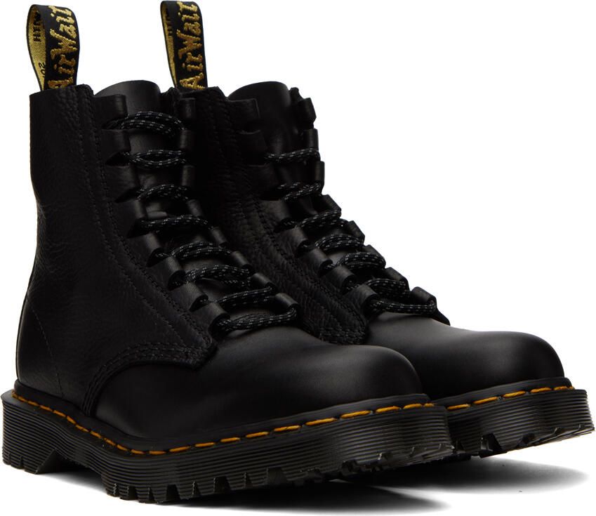 Dr. Martens Black 1460 Pascal GHL Boots - Picture 2