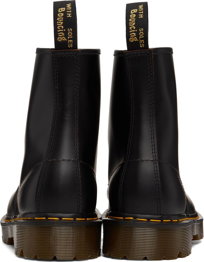 Dr. Martens Black 'Made In England' 1460 Bex Boots - Picture 2