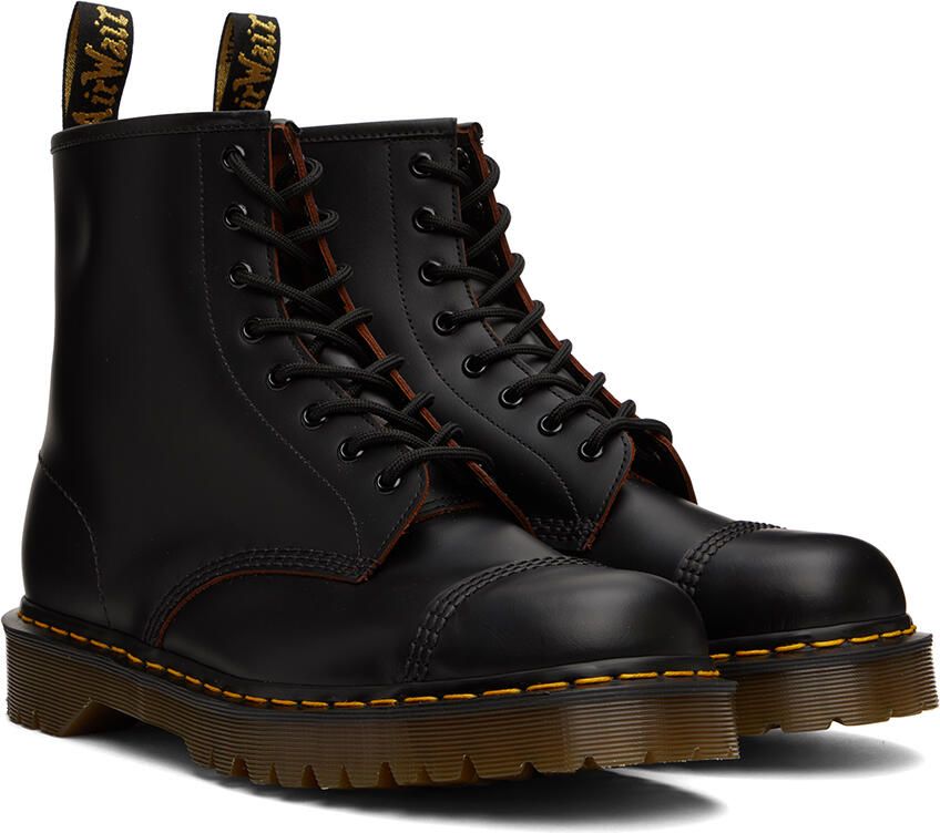 Dr. Martens Black 'Made In England' 1460 Bex Boots