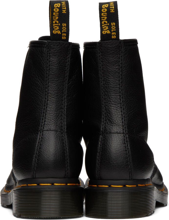 Dr. Martens Black 1460 Virginia Boots - Picture 3