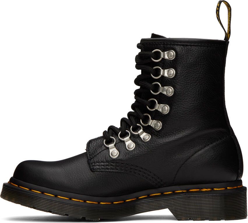 Dr. Martens Black 1460 Virginia Boots - Picture 2