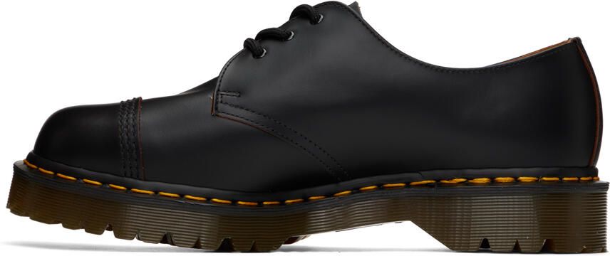 Dr. Martens Black 'Made In England' Vintage Adrian Loafers - Picture 14