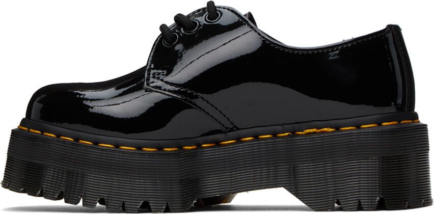 Dr. Martens Black Patent 1461 Quad Platform Derbys - Picture 4