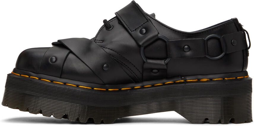 Dr. Martens Black 1461 Quad Harness Oxfords - Picture 3
