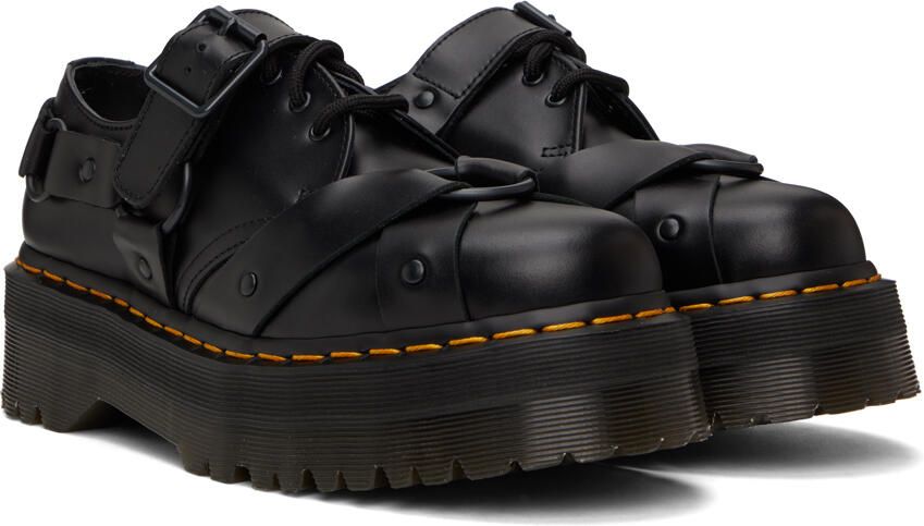 Dr. Martens Black 1461 Quad Harness Oxfords - Picture 2