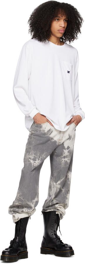 Dr. Martens Black 1914 Harness Platform Boots - Picture 4