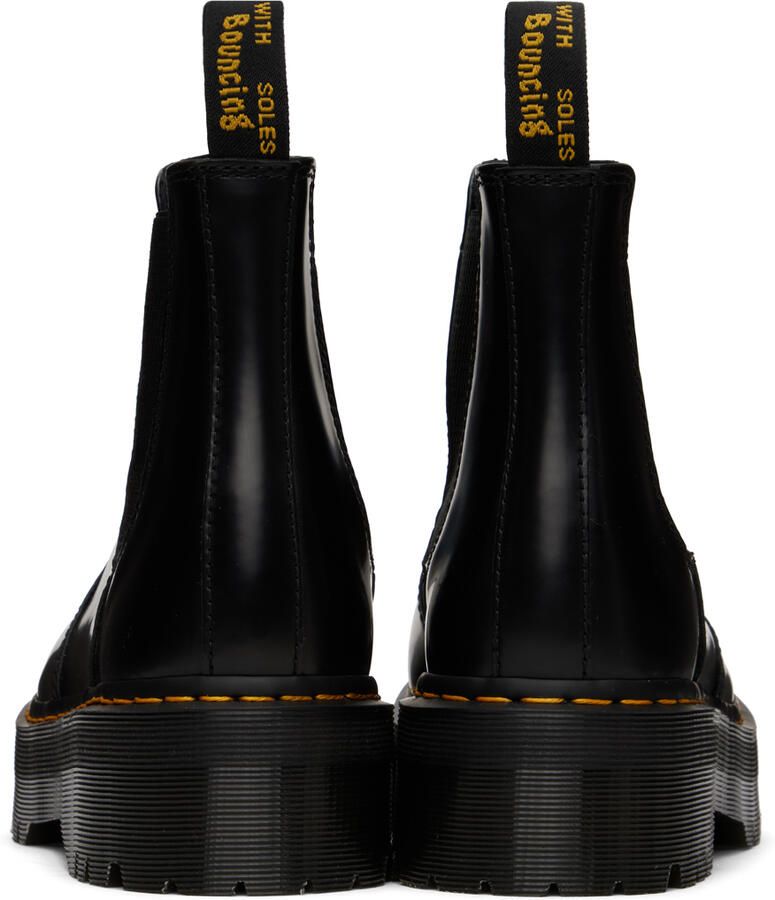 Dr. Martens Black 2976 Platform Chelsea Boots