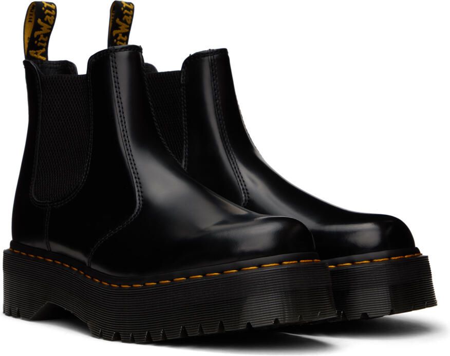 Dr. Martens Black 2976 Platform Chelsea Boots - Picture 3