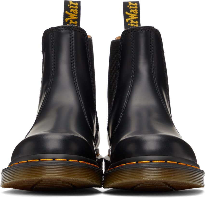 Dr. Martens Black 2976 Smooth Chelsea Boots - Picture 2
