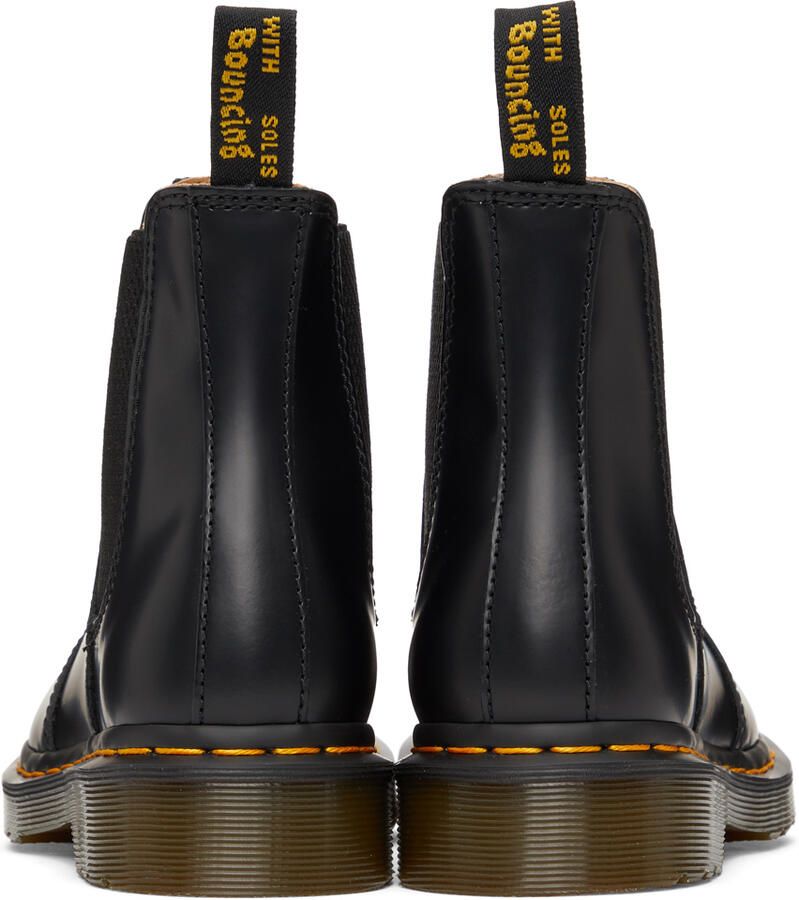 Dr. Martens Black 2976 Smooth Chelsea Boots