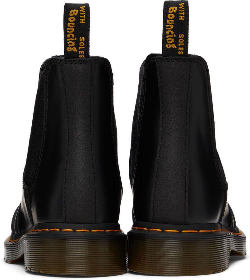 Dr. Martens Black 2976 Guard Panel Chelsea Boots