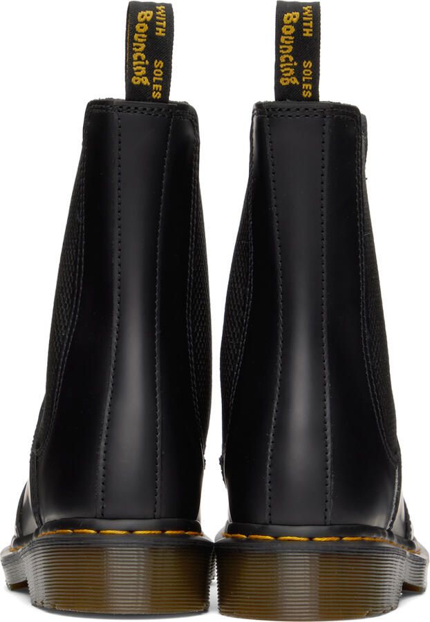 Dr. Martens Black 2976 Smooth Chelsea Boots - Picture 5
