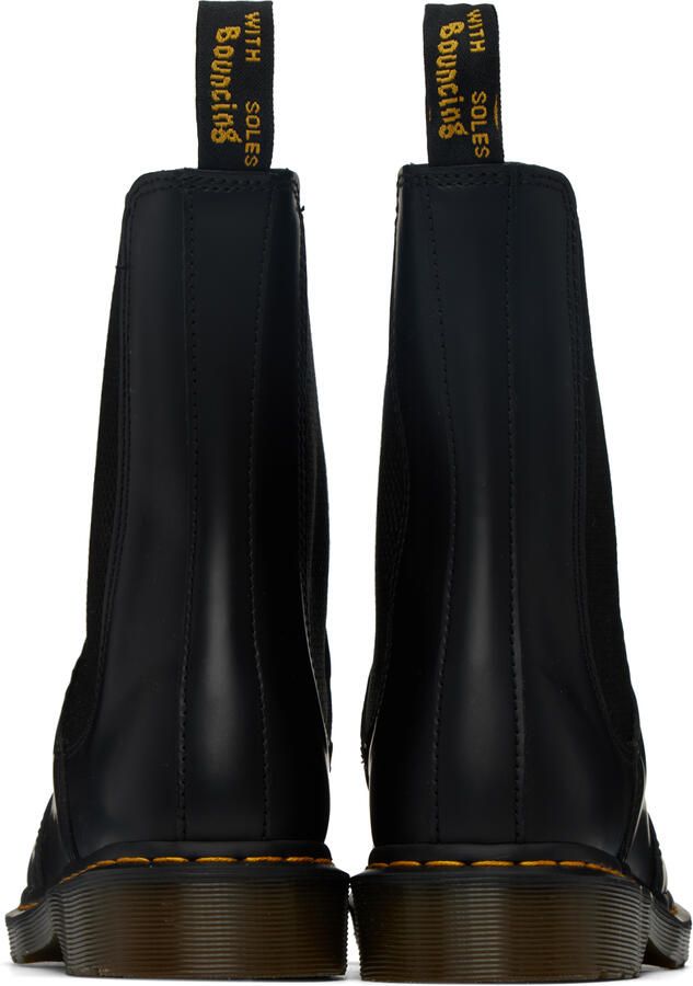 Dr. Martens Black 2976 Smooth Chelsea Boots - Picture 4