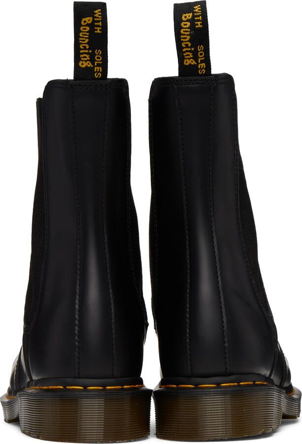 Dr. Martens Black 2976 Smooth Chelsea Boots - Picture 6