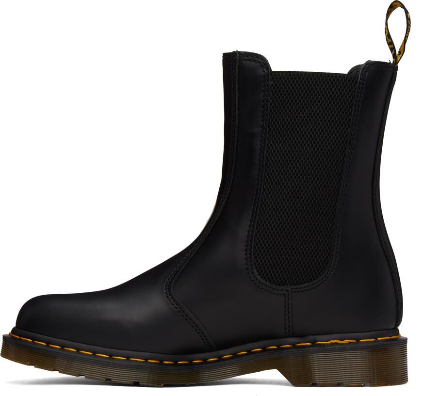 Dr. Martens Black 2976 Smooth Chelsea Boots - Picture 2