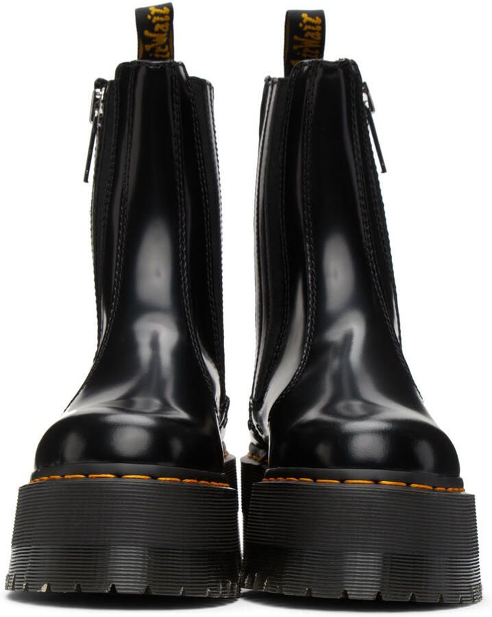 Dr. Martens Black 2976 Max Platform Chelsea Boots - Picture 5