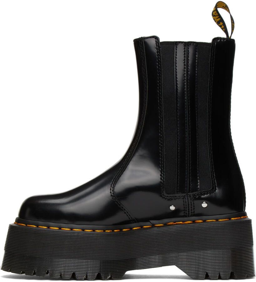 Dr. Martens Black 2976 Max Platform Chelsea Boots