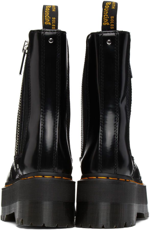 Dr. Martens Black 2976 Max Platform Chelsea Boots - Picture 3