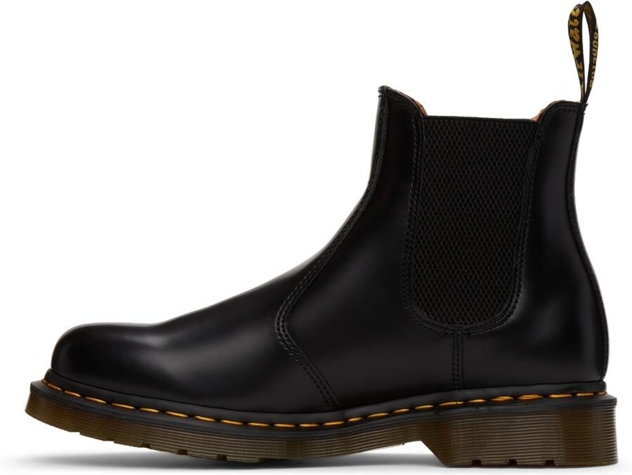 Dr. Martens Black 2976 Smooth Chelsea Boots - Picture 5