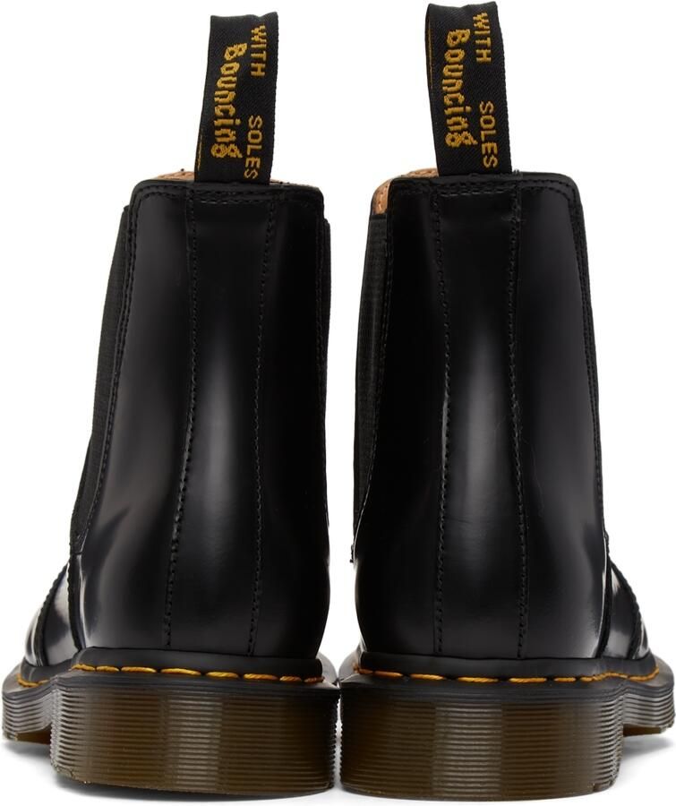Dr. Martens Black 2976 Smooth Chelsea Boots - Picture 3