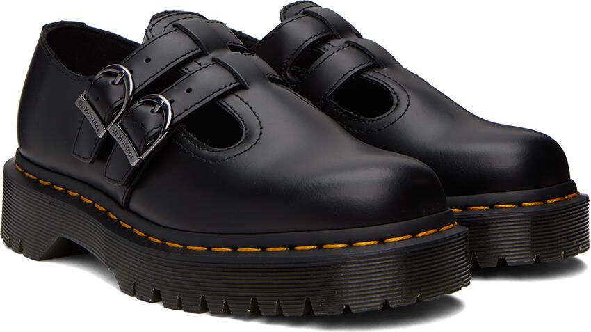 Dr. Martens Black 8065 II Bex Mary Jane Oxfords - Picture 2