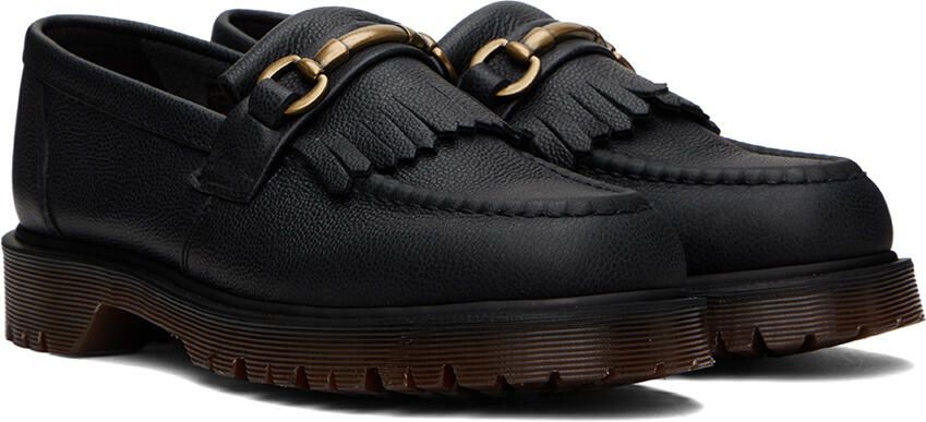Dr. Martens Black Adrian Snaffle Loafers - Picture 2