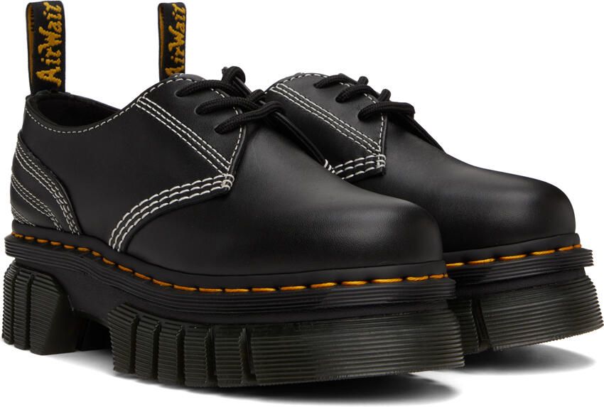 Dr. Martens Black Audrick Oxfords - Picture 2