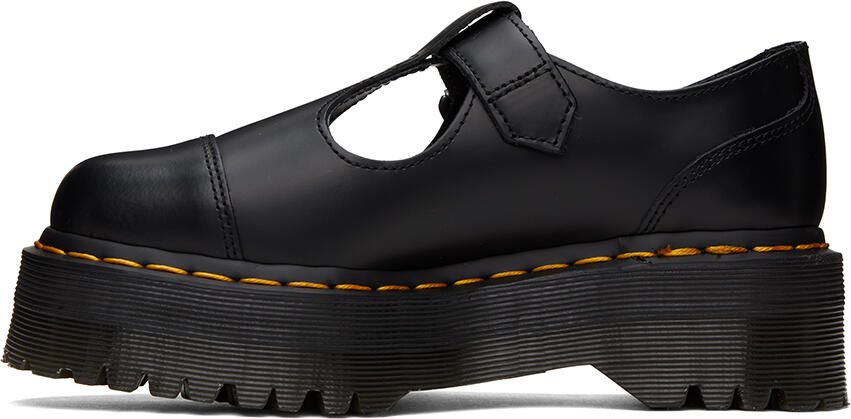 Dr. Martens Black Bethan Smooth Platform Oxfords - Picture 9