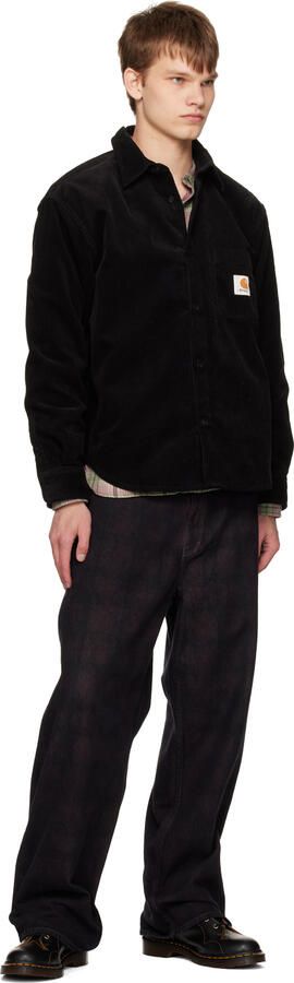 Dr. Martens Black Church Boots - Picture 4