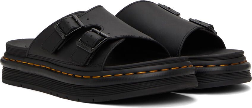 Dr. Martens Black Dax Sandals - Picture 2