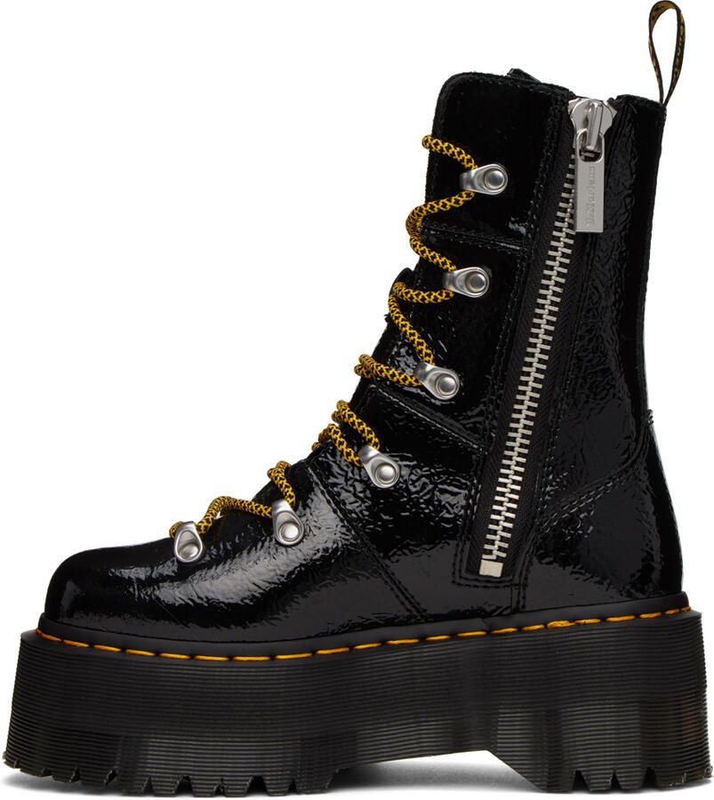 Dr. Martens Black Ghilana Max Platform Boots