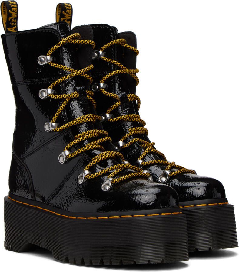 Dr. Martens Black Ghilana Max Platform Boots - Picture 2