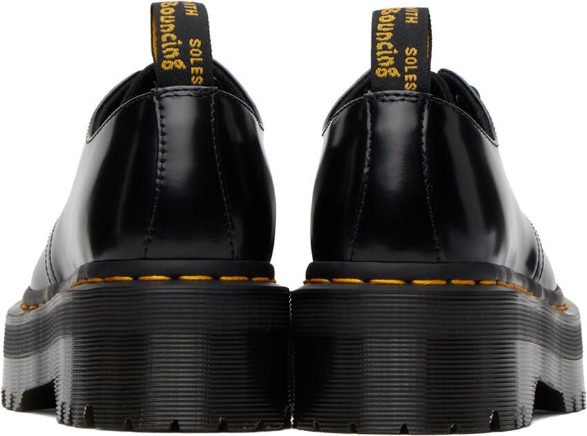 Dr. Martens Black Holly Platform Derbys