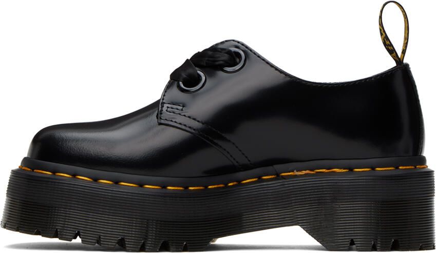 Dr. Martens Black Holly Platform Derbys - Picture 3