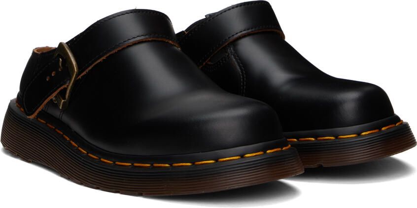 Dr. Martens Black Isham Slingback Mules