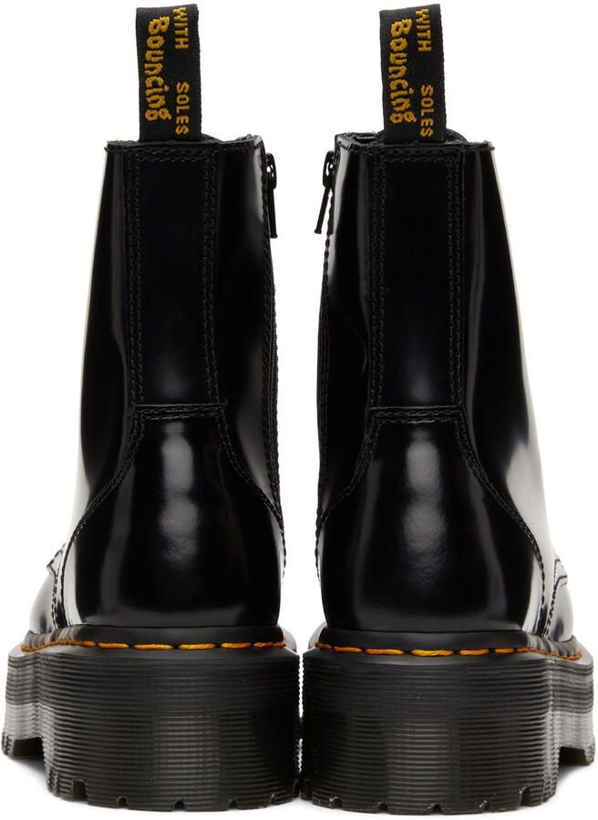 Dr. Martens Black Jadon Retro Quad Boots - Picture 3