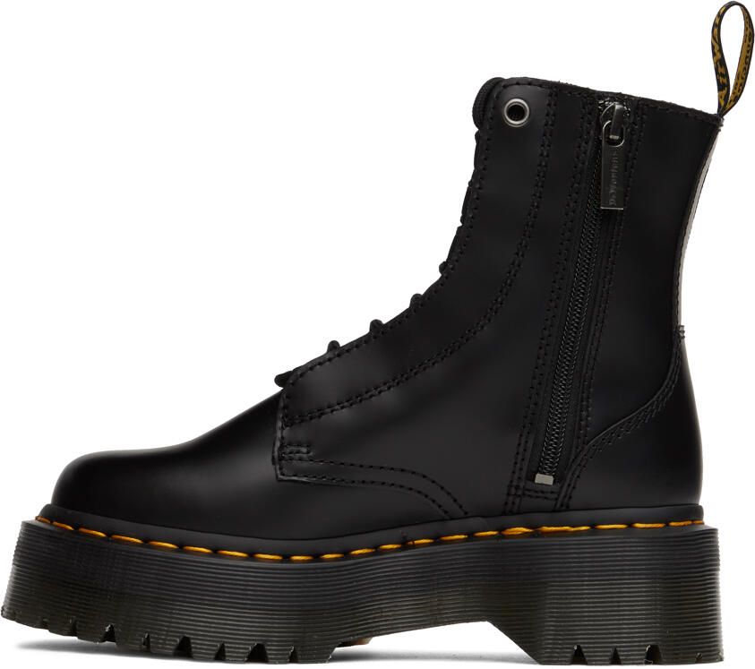 Dr. Martens Black Patent Molly Boots - Picture 6