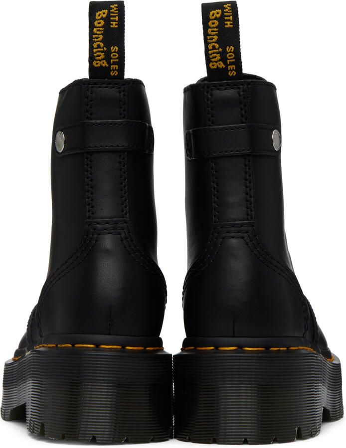 Dr. Martens Black 101 Quad Platform Ankle Boots - Picture 3