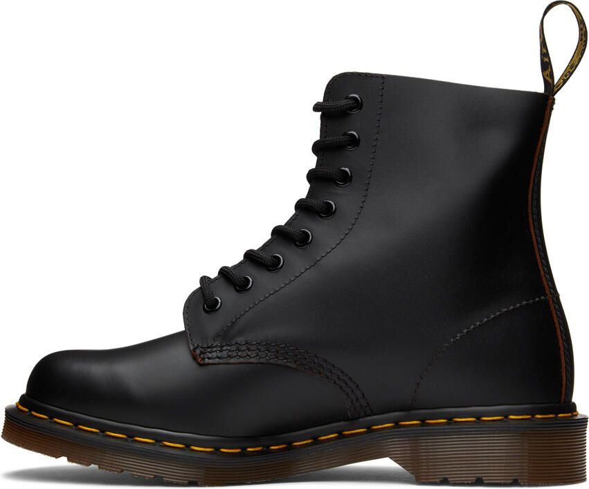 Dr. Martens Black 'Made In England' 1460 Vintage Boots - Picture 3