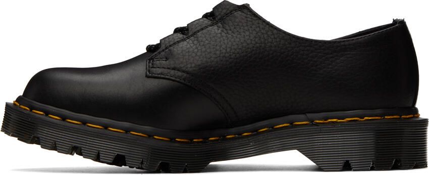 Dr. Martens Black 'Made In England' 1461 Derbys - Picture 3