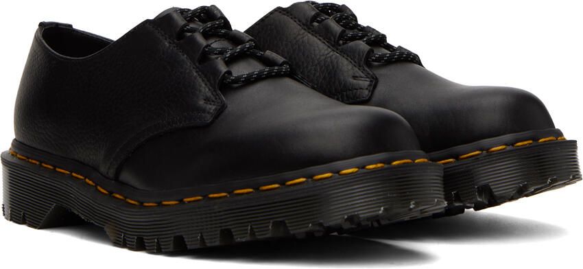 Dr. Martens Black 'Made In England' 1461 Derbys - Picture 2