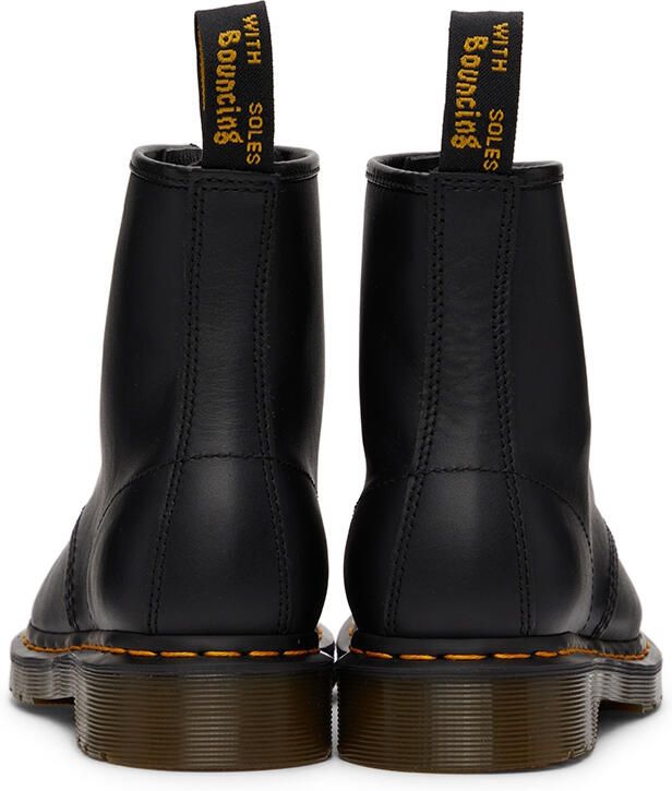 Dr. Martens Black Nappa 1460 Boots - Picture 4