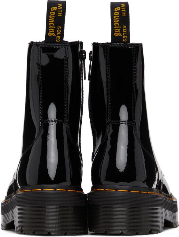 Dr. Martens Black Patent Jadon Platform Boots - Picture 3