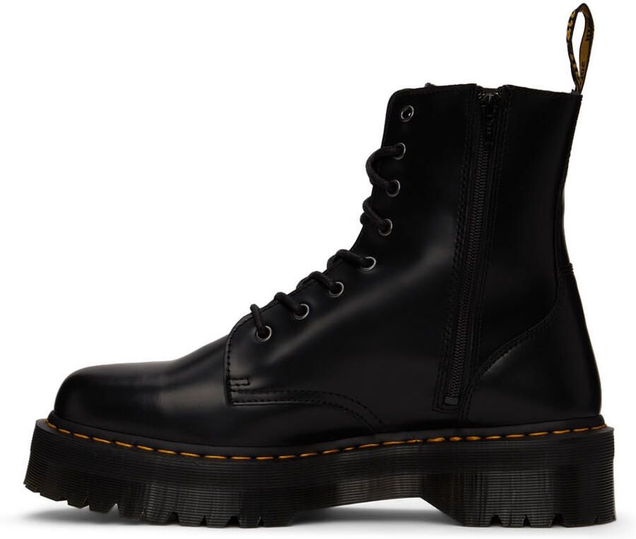Dr. Martens Black Polished Jadon Boots - Picture 2