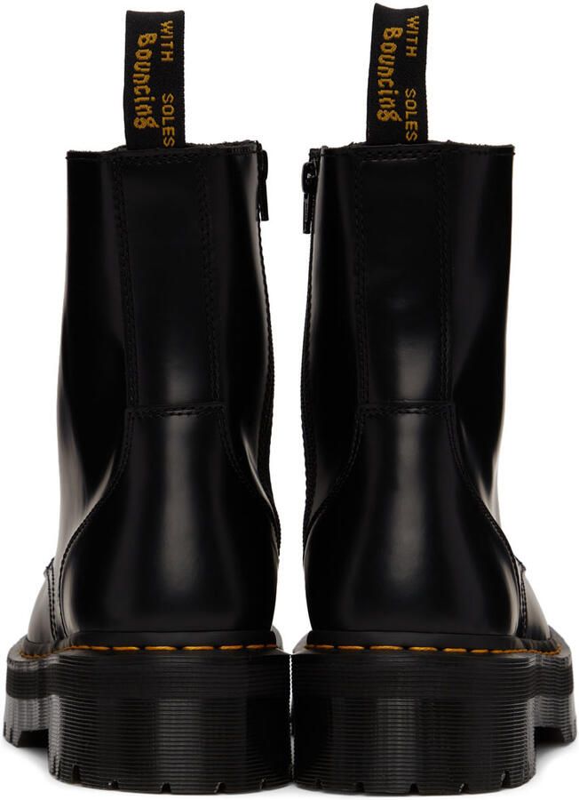 Dr. Martens Black Polished Jadon Boots - Picture 3