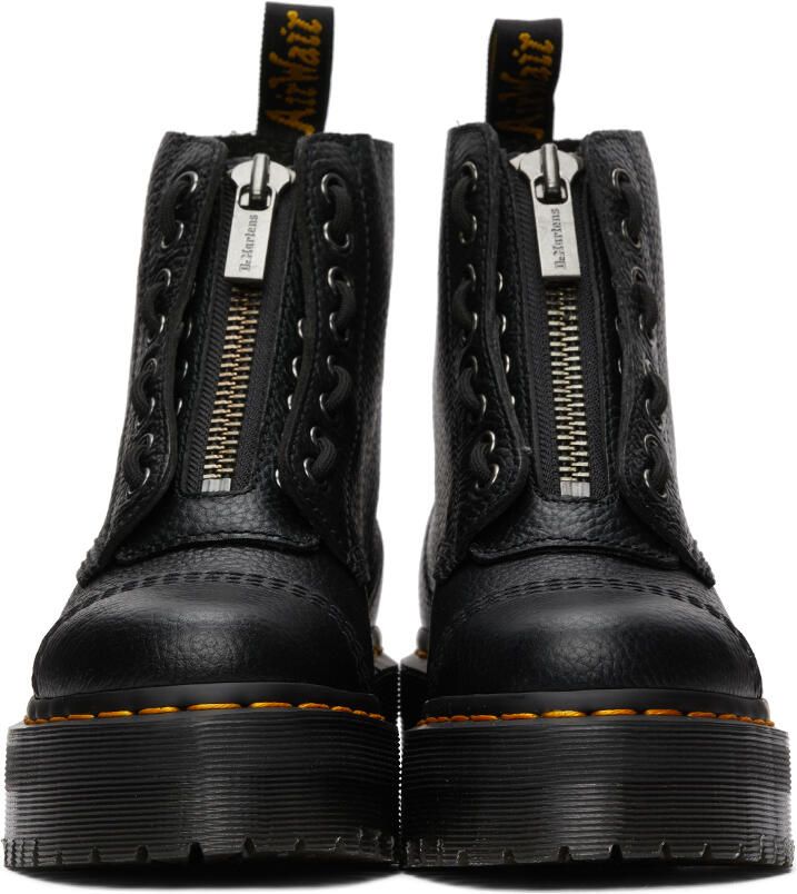 Dr. Martens Black Sinclair Zip Boots - Picture 2